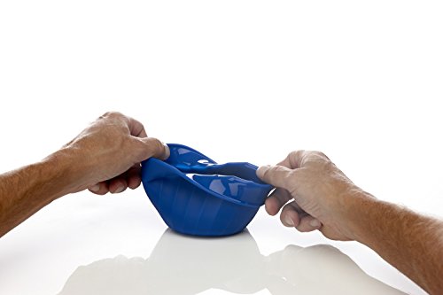 humangear FlexiBowl Convertible Silicone Eating Bowl (24oz), Black - Thumbnail 2