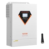 VEVOR Hybrid-Solarwechselrichter, 6kW, All-in-One-Wechselrichter mit reinem Sinus, 48V DC auf 220/230V AC, mit integriertem 120A MPPT-Solarregler, für Blei-Säure-Lithium-Batterien im Off-Grid-System – Ansicht 9