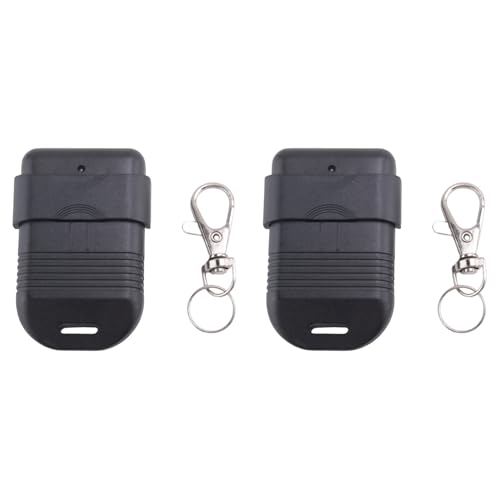 Wzxksoac 2X 8 Interruptores Dip 433 MHz Copia Inteligente Control Remoto CóDigo Fijo Duplicador de 2 Canales para Abridor de Puerta de Garaje o de Alarma