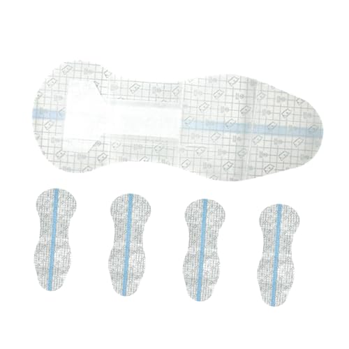 Gogogmee 5 Pack Women's Liners Protective Panty Liner for Swimsuit Underwear Adhesive Patches Thin and Comfortable