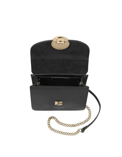 New Ondina Mini Shoulder Bag, Calf Leather, Gold Hardware, 6.7 x 5.1 x 3 inches4