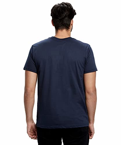 Image of Unisex Round Neck Plain T-Shirt | Combed Bio-Washed Ring Spun Cotton for Men & Women, Short Sleeves