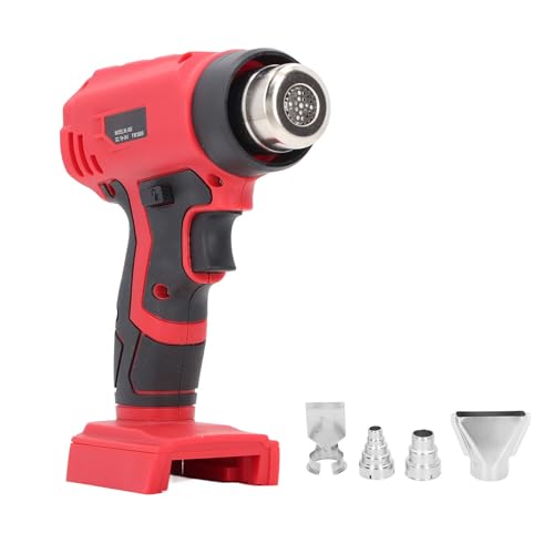 Generic Cordless Heat Heatkit Battery Hot Air for 4 Nozzles Shrink for Lithium Small 360W Industrial for Thermal for Shrink Kit Shrinkable Kit Heat Guns, Genericfaegyi780d