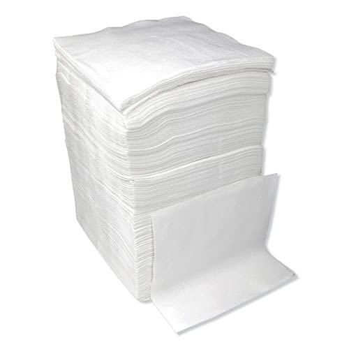 Elegant Lunch Napkin 500 Lunch Napkin 1 Ply, White #TOP3