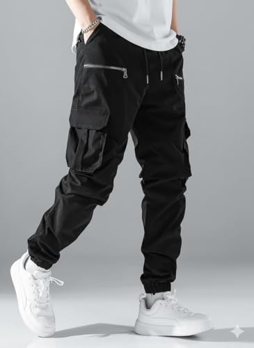 Image of INKKR Men Cargo || Men Zipper Cargo Pants Cotton ||