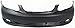 Evan Fischer Front Bumper Cover Compatible with 2005-2008 Toyota Corolla Primed Sedan With Fog Light Holes