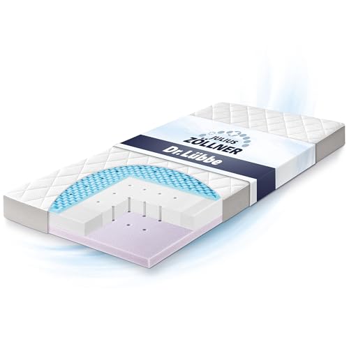 La mejor comparación de colchon Splendor más recomendados. 44 Julius Zöllner Colchón para bebé Dr. Lübbe Air Premium, Certificado TÜV, estándar 100 de Oeko-Tex, 60 x 120 cm