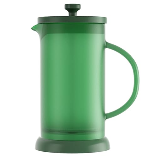 Pasdrucn 1L Kaffeekanne Glas, French Press Klein, Kaffeebereiter French Press, Kaffeekanne Mit Filter, Tee Und Kaffeezubereiter Klein, Kaffeezubereiter Für Zuhause Reisen...