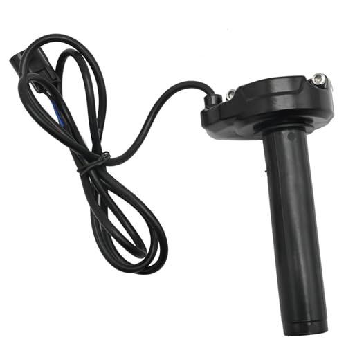 JUUDDENPARTS Black Motorcycle Twist Throttle Accelerator Handle Grip Aluminium Alloy Accelerator Twist Speed Throttle Grip Assembly Replacement for Sur-Ron Light Bee X/S Electric Bikes