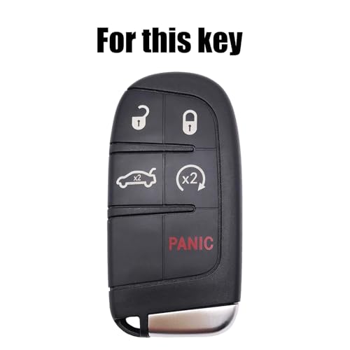 Funda mando Chrysler 300C 2012 2015 protector llavero coche con cadena 2
