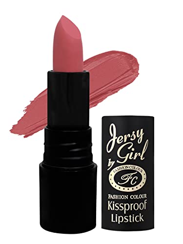 Image of JERSEY GIRL BY FASHION COLOUR Kissproof Matte Lipstick| Lightweight & Longlasting | Matte Finish | Stay up to 12hrs | Intense Colour, Moisturised Lips, Color Sensational Creamy Matte | Available In Fab Shades | Highly Pigmented |Deep Jujube