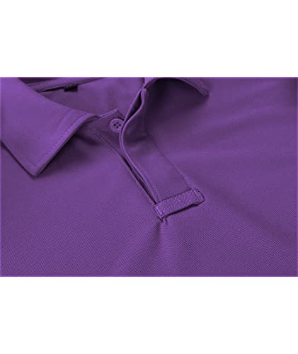 Image of ZITY Mens Polo Shirt Short Sleeve Sports Tactical T-Shirt Athletic Golf Polos Daily Casual Stylish Collared Shirts for Men