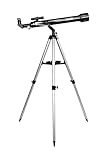 Coleman 700mm x 60mm Refractor Telescope (35x-525x) Kit with Heavy-Duty Carrying Case - Metallic Charcoal Gray