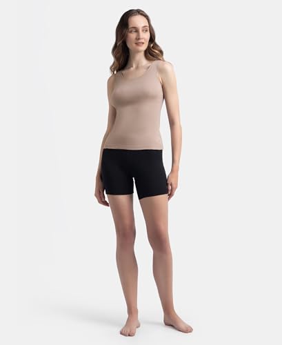 Image of Jockey 1535 Women Super Combed Cotton Rib Fabric Inner Tank Top With StayFresh Treatment