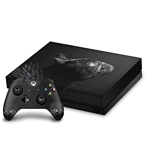 Skin de Jeu Xbox One X Bulldog français Décoration Salon Gaming