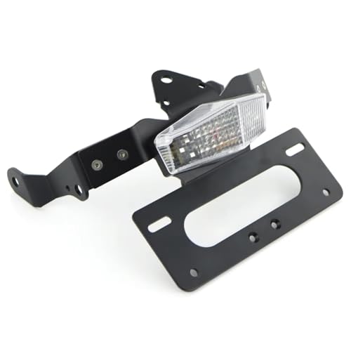 Support plaque immatriculation rigide anti-vibration Vulcan S 15-21