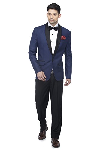 FAVOROSKI-Designer-Mens-Slim-Italian-Fit-Shawl-Collar-Tuxedo-Suit-Blazer