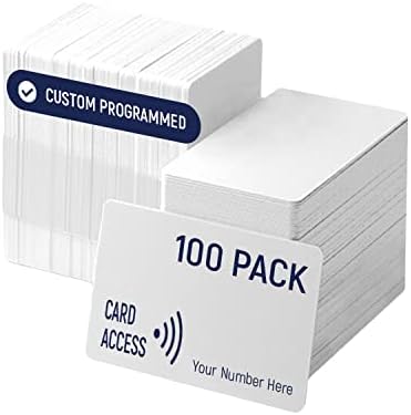 Custom Prox Cards for HID Access Control Standard 37 bit H10304 Format. Replaces HID 1386 ISOProx II. Choose Your Facility Code & Range (200)