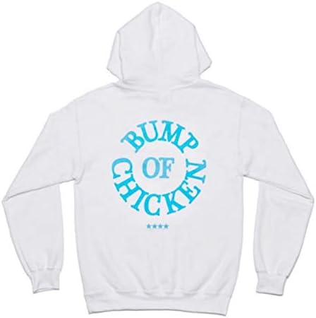 Amazon Co Jp Xlサイズ Logo Hoodie White Bump Of Chicken Countdown Japan 18 完売 パーカー バンプ 白 服 ファッション小物