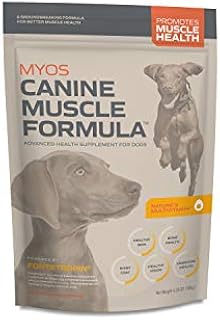 MYOS Canine Muscle Formula - Clinically Proven All-Natural Muscle Building Supplement - Reduce