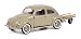 Schuco 450269200 - Maggiolino con auto Porter, con rimorchio, modellino auto 1:43, beige, edizione limitata