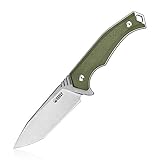 KUBEY Fixed Blade Knife with Kydex Sheath, 4.1
