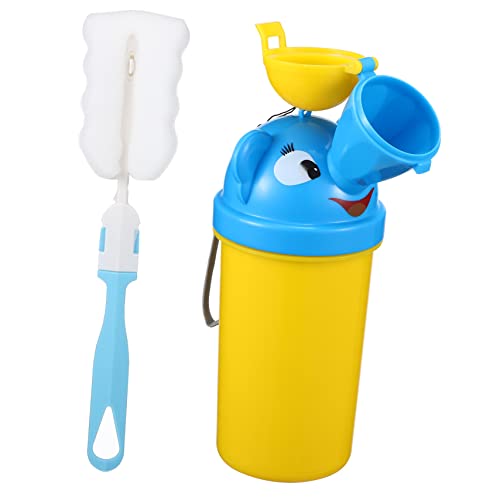 Toddmomy Cubo de orina portátil orinal portátil orinal para inodoro para pequeños urinario de viaje entrenamiento para orinar en pequeños abdominales Color Aleatorio