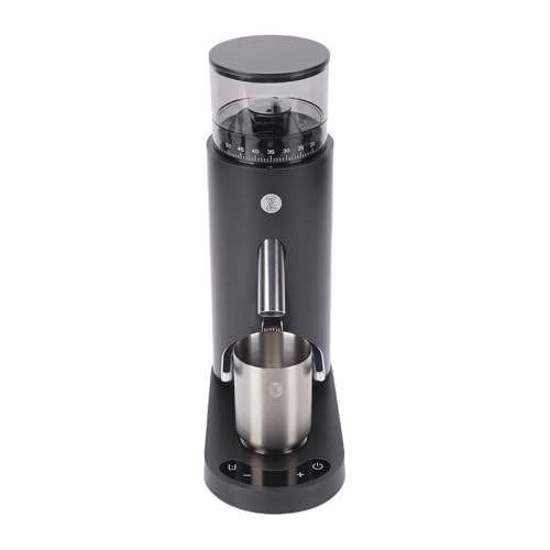 Image of Electric Coffee Grinder Optimal Grinding Speed Anti Static Rechargeable Coffee Bean Grinder for Home Use with Multiple Grind Setting for Connoisseurs and Home Baristas (685 Black)
