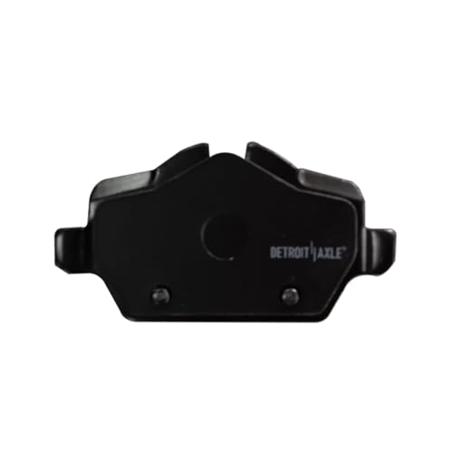 Image of Detroit Axle - Rear Brake Pads for 2011-2016 Mini Cooper Countryman Paceman, 2012 2013 2014 2015 Ceramic Brake Pads with Hardware Replacement