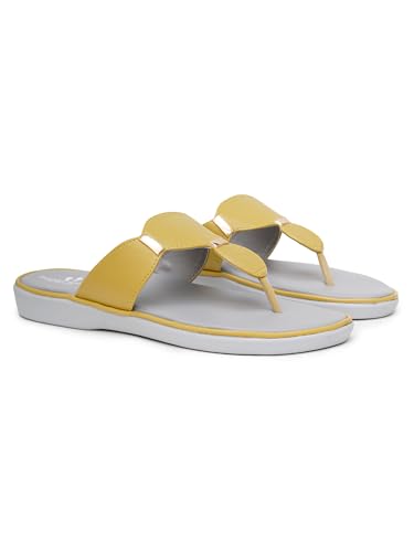 Image of Women's Elevate Comfort Flat Sandals Cushioned Adjustable & Stylish Slip-Resistant Design For Girls /Ladies