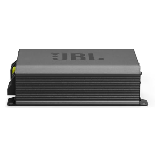 Image of JBL Stage GT 60041 4 Channel Class D Car Amplifier | 65W x 4 RMS @ 4 Ohms | 90W x 4 RMS @ 2 Ohms | 180W x 2 Bridged | High & Low Level Inputs | Built-in HPF /LPF Crossovers | Black