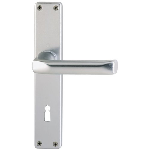 Preisvergleich Produktbild HOPPE Langschild-Garnitur 'London' Aluminium Natur 113 / 202SP - 6675326