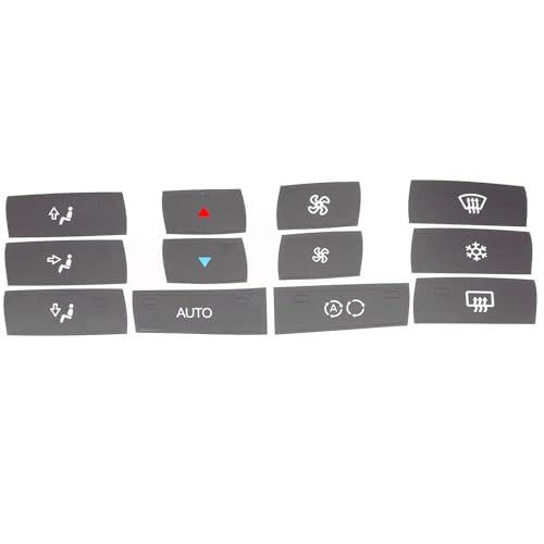 Autocollant bouton AC BMW X3 E83 réparation facile des touches usées
