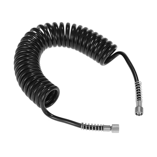Manguera de aire para bobinas de aire de 1/8 pulgadas, tubo de aire de 9,8 pies, kit de montaje, tubo de aire de conexión industrial, adaptaciones de reparación de repuesto en ambos extremos para
