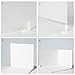 3 PCS Board Photo Backdrop, 15.8x11.8 Inch Waterproof Photography Backdrop Boards with 3 PCS Bracket for Flat Lay, Product Photography Background (White 3)