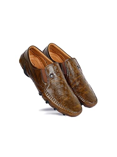 Image of AADI Men's Synthetic Leather Outdoor Casual Loafer Shoes