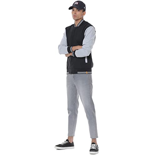 Image of Campus Sutra Cotton Blend Men Standard Length Jacket