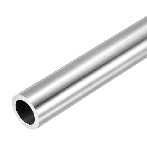 Sourcing Map - Tubo de acero inoxidable 304, 16 mm de diámetro interior, 22 mm de diámetro exterior, 250 mm de longitud, tubo capilar de metal de acero recto sin costuras redondo para proyectos de