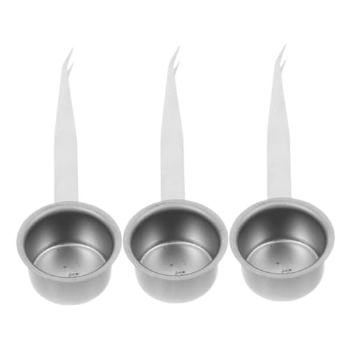 HEALLILY 3pcs Candle Extinguisher Handle Snuffer and Wick Dipper for Home Hotel and Camping Convenient Flame Safety Tool with Elegant Design for Candle Care