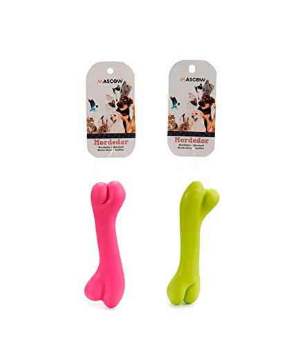 Mascow S3601009 Silicone Dog Toy, Multicoloured, 12 x 1.5 x 3.2 cm, 12 x 1.5 x 3.3 cm - Image 2
