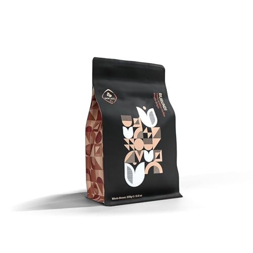 BURUNDI 100% Single Origin Arabica Coffee - 100% Traceable, Responsibly Sourced, Fair Traded, Equity Friendly Produced - Whole Beans (250)