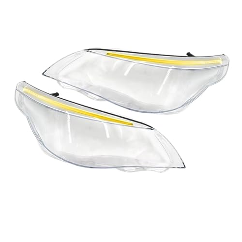 Coque de phare pour BMW Série 5 E60 2008-2010 en verre transparent