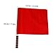 balacoo Referee Kit 4pcs Referee Flags Comfortable Grip Handle Football Match Signal Flags