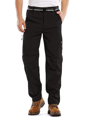 Asfixiado Herren Wanderhose Wasserdicht Softshellhose Skihose Warm Gefüttert Schneehose Thermohose Snowboardhose Outdoorhose Winddicht Winter Trekkinghose(6070 Black 29) Asfixiado Herren Wanderhose Wasserdicht Softshellhose Skihose Warm Gefüttert Schneehose Thermohose Snowboardhose Outdoorhose Winddicht Winter Trekkinghose(6070 Black 29)