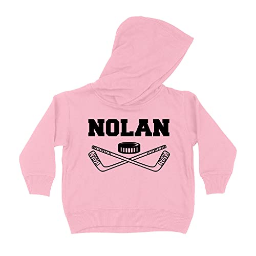 Hockey Nolan Kids Hoodie Sweatshirt Toddler 2T Light Pink