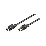 2,0 m SVHS S-VHS S-Video Verlängerung 4-pol.mini DIN-Stecker > 4-pol. mini DIN-Kupplung