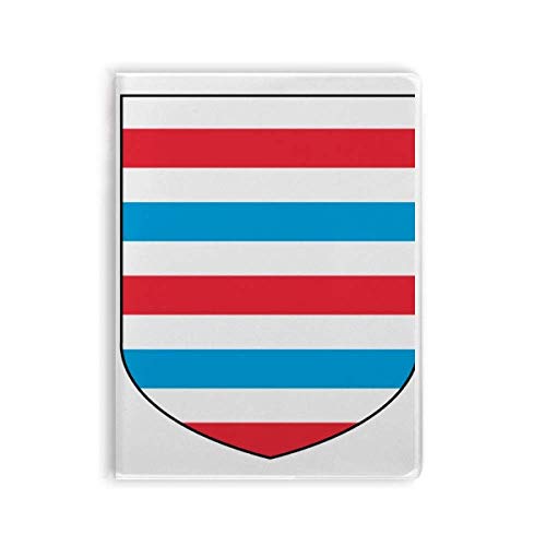 Carnet de notes Luxembourg avec couverture souple et emblème national format A5