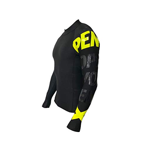 Veste Lycra Storm Manga Longa FPU50+ (P, Preto)