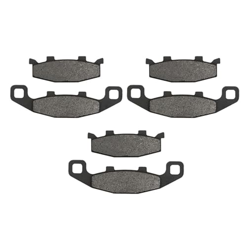 Plaquette de frein avant arrière moto ZX1000 GPX600R GPX750R 3 paires friction durable