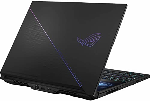 Image of ASUS ROG Zephyrus Duo 16 165Hz Gaming Laptop (AMD Ryzen 9 6900HX 8-Core, 64GB DDR5 4800MHz RAM, 2TB PCIe SSD, GeForce RTX 3080 Ti,RGB Backlit KB,WiFi 6E,Bluetooth 5.2,W11 Pro) w /Hub